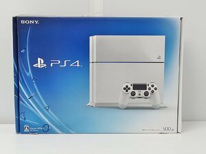 [4A-65-059-2] SONY ソニー PlayStation4 PS4 500GB プレイステーション4 CUH-1100A ホワイト 中古