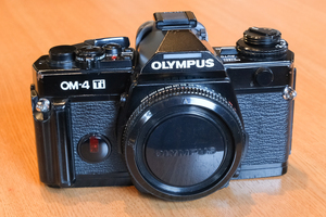 OLYMPUS OM-4 Ti black 中古 実用品 オリンパス