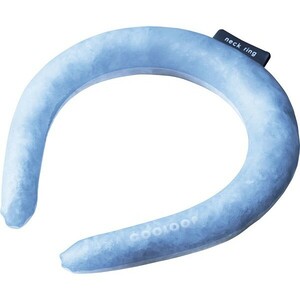 COOLOOP neck ring M blue 2024kojito Koo loop ....COOL cold want . middle .. hot heat countermeasure 