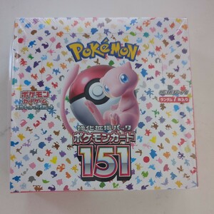 ポケモンカードゲーム　強化拡張パックポケモンカード151 box　新品未開封シュリンク付き　2