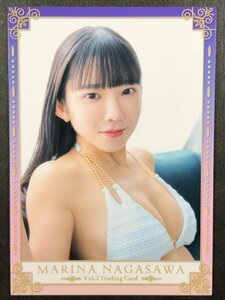 長澤茉里奈　セカンド　RG74　Vo.２　HIT'ｓ・ヒッツ グラビア アイドル トレカ トレーディングカード 合法ロリ巨乳 送料63円