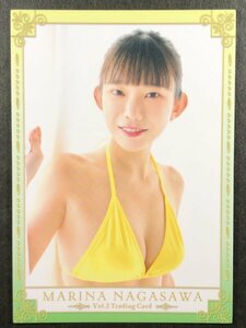 長澤茉里奈　セカンド　RG80　Vo.２　HIT'ｓ・ヒッツ グラビア アイドル トレカ トレーディングカード 合法ロリ巨乳 送料63円