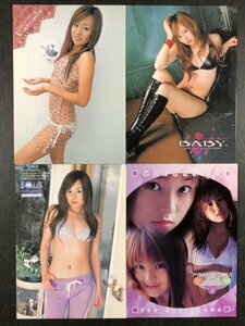夏川 純　BOMB・EPOCH 2004　４枚セット　グラビア アイドル トレカ トレーディングカード
