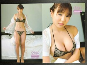 小塚 桃子　deep　29・34　2枚セット　水着 グラビア アイドル トレカ トレーディングカード