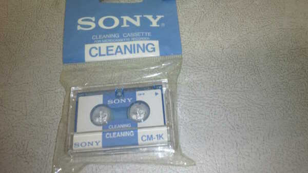 SONY CM-1K マイクロカセット ヘッドクリーニングカセット 未使用未開封品