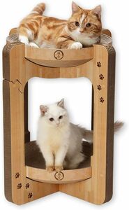  светло-коричневый постоянный кошка . baribari миска tower ( постоянный, светло-коричневый )