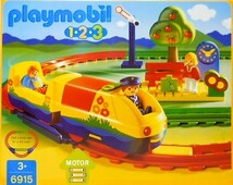 レア　Playmobi　6915　１・２・３　モータートレイン　プレイモービル_画像1