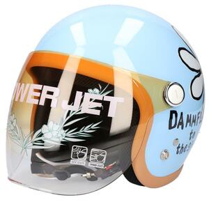 Жемчужный шлем с цветочным цветом Жемчужина без синего цвета (57-58 см) Sunup/SL-001
