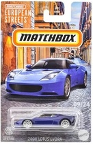 即決☆☆MB 2008 ロータス エヴォーラ Lotus Evora 　EUROPEAN STREET マッチボックス MATCHBOX　_画像1