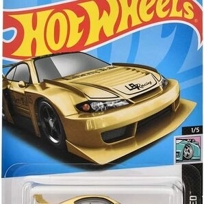 即決☆☆ LB スーパーシルエット ニッサン シルビア S15 ゴールド LBWK リバティウォーク ホットウィール Hot Wheelsの画像1