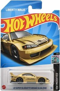 即決☆☆ LB スーパーシルエット ニッサン シルビア S15 ゴールド LBWK リバティウォーク ホットウィール Hot Wheels