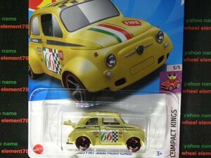 即決☆☆'60S FIAT 500D MODIFICADO フィアット 500　COMPACT KINGS ホットウィール Hot Wheels