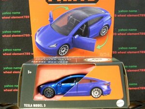 即決☆☆MB TESLA MODEL 3 テスラ　モデル３　BL MOVING PARTS マッチボックス MATCHBOX