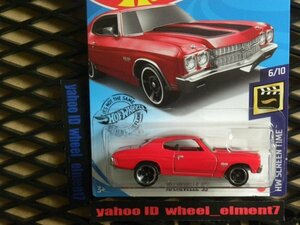 即決☆☆ '70 CHEVELLE SS HW SCREEN TIME FAST & FURIOUS　ホットウィール Hot Wheels