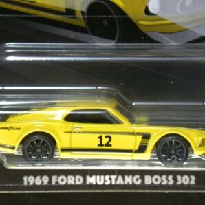 即決☆☆1969 FORD MUSTANG BOSS 302 フォード マスタング ボス302 VINTAGE RACING CLUB ホットウィール Hot Wheelsの画像3