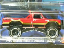 即決☆☆1980 ダッジ マッチョ パワー ワゴン '80 Dodge Macho Power Wagon TUBULAR TRUCKS ホットウィール Hot Wheels_画像3