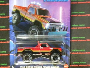 即決☆☆1980 ダッジ マッチョ パワー ワゴン ブリスター割れ　'80 Dodge Macho Power Wagon TUBULAR TRUCKS ホットウィール Hot Wheels