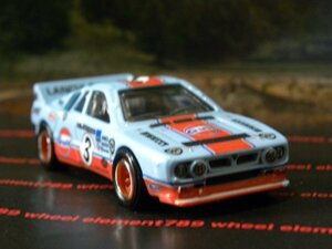 即決☆☆ルース LANCIA RALLY 037 ランチア　ラリー037 PREMIUM メタルシャーシ、リアルライダー ホットウィール Hot Wheels☆