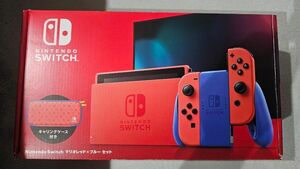 Nintendo Switch ニンテンドースイッチ マリオレッド×ブルー セット　美品 新型