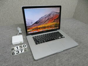 MacBook Pro A1286*CS6 &Office attaching * high speed Core i5 / 8GB /. speed SSD 512GB*PC1 pcs ., double macOS & Win10*15.4 type * new goods battery 
