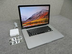 MacBook Pro A1286◆CS6 ＆Office付 ◆高速Core i5 / 8GB / 爆速SSD 512GB◆PC1台で、ダブルmacOS & Win10◆15.4型◆新品バッテリー