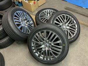 トヨタ クラウン 210系 マジェスタ 純正 GWS214 BRIDGESTONE 225/50R17 バリバリ山　2023年製　美品 センサー付属