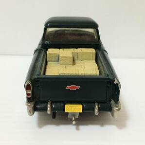 W144 現状品 ミニカー Brooklin ブルックリン Models 1/43 BRK.53 1955 CHEVROLET CAMEO CARRIER PICK UP シボレー トラック 英国製 約11cmの画像4