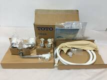 ○W211○開封済新品 未使用 TOTO 壁付2ハンドル13 湯水混合水栓 TMJ20CA 水洗金具 住宅設備 浴室 バス シャワー_画像1