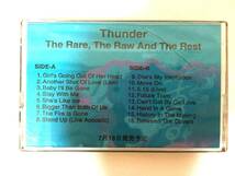 〇W276〇カセットテープ SAMPLE サンプル盤 プロモ盤 THE RARE, THE RAW AND THE REST THUNDER サンダー _画像1