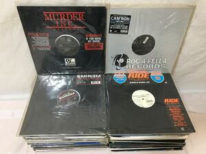 〇W100〇コレクター放出品 LP レコード HIPHOP ヒップホップ DJ向 ブレイクビーツ 123枚まとめ DefJam ROC-A-FELLA MURDER INC./EMINEM NAS