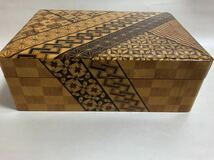 箱根寄木細工 小物入れ 伝統工芸品 木製 寄木細工 木箱_画像3