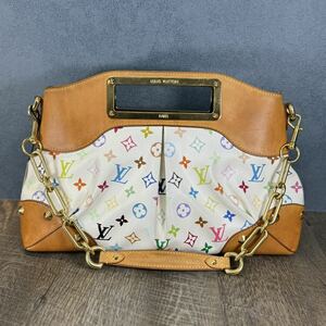 LOUIS VUITTON　マルチカラー　ジュディMM ブロン　ショルダー付き　ショルダーバッグ　型番：M40255