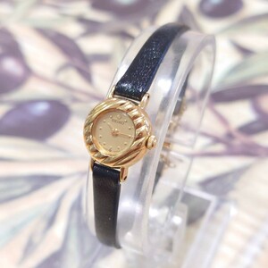 SEIKO セイコー 1E20-0020 クォーツ 2針 レディース 腕時計 ゴールド文字盤 時計 アクセサリー