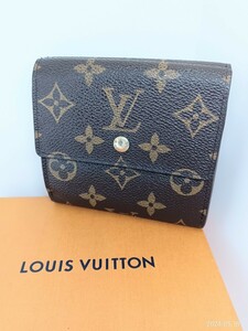 LOUIS VUITTON ポルトモネ カルトクレディ モノグラムWホック財布ルイヴィトン