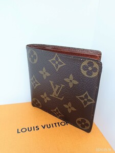 LOUIS VUITTON モノグラム 二つ折り財布 ポルトフォイユ マルコM61675