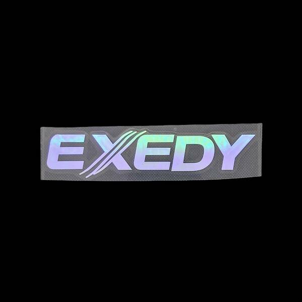 訳あり カッティングステッカー EXEDY レインボー １枚 ★送料無料★ E-10