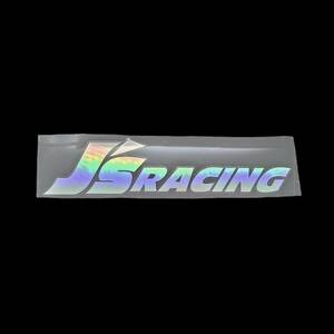 訳あり カッティングステッカー J'S RACING レインボー １枚 ★送料無料★ J-01