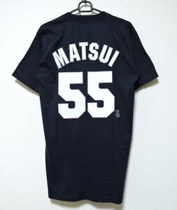 未使用品 Majestic 松井 秀喜 Tシャツ MLB #55 ニューヨーク ヤンキース Mサイズ ビンテージ マジェスティック