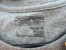 未使用品 USA製 patagonia パタゴニア フライフィッシング Tシャツ Lサイズ オーガニックコットン_画像6