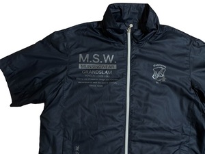 Munsingwearマンシングウエア 裏地メッシュハーフスリーブジャケット　サイズM