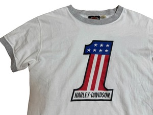Harley Davidson　ハーレーダビッドソンNO1 リンガーTシャツ　サイズM