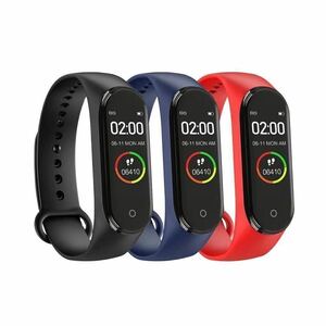 [1 jpy ] recent model new goods smart watch M4 red Bluetooth camp outdoor waterproof clock digital 