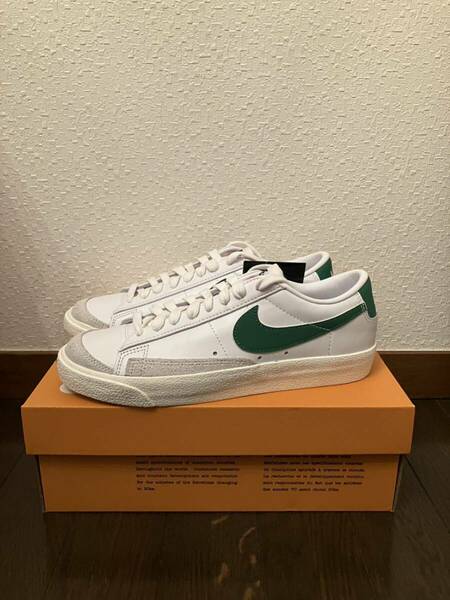 NIKE ナイキ　ブレーザー LOW 24.5cm ホワイト　パイングリーン