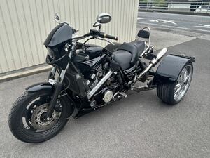 * rare car * Yamaha *V-MAX 1200* trike * Heisei era 14 year *VP151 modified *2WF* side attaching motorcycle *ETC* excellent mechanism.!