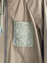 loewe ジップアップブルゾン　パーカー　アナグラム　レザーパッチ　ジャケット_画像2