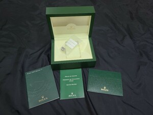 ■本物ロレックスGMTマスターⅡの空き箱＆コマ付属品一式■ROLEX箱.ボックス.ケースBOX