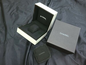 ■本物CHANEL時計用BOX&携帯ケース■　J12シャネル箱ボックス.ケース