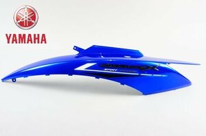 YAMAHA 純正 シグナスX125 リアサイドカウル 左 エンブレム付 青