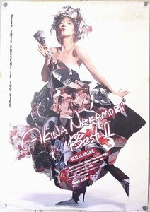 K101601*5A^ редкость Nakamori Akina /AKINA NAKAMORI BestⅡ постер '88.12.24.RELEASE уведомление постер 72.5×103.