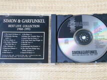 ◎CD Simon & Garfunkel Best Live Collection 1966-1993_画像2